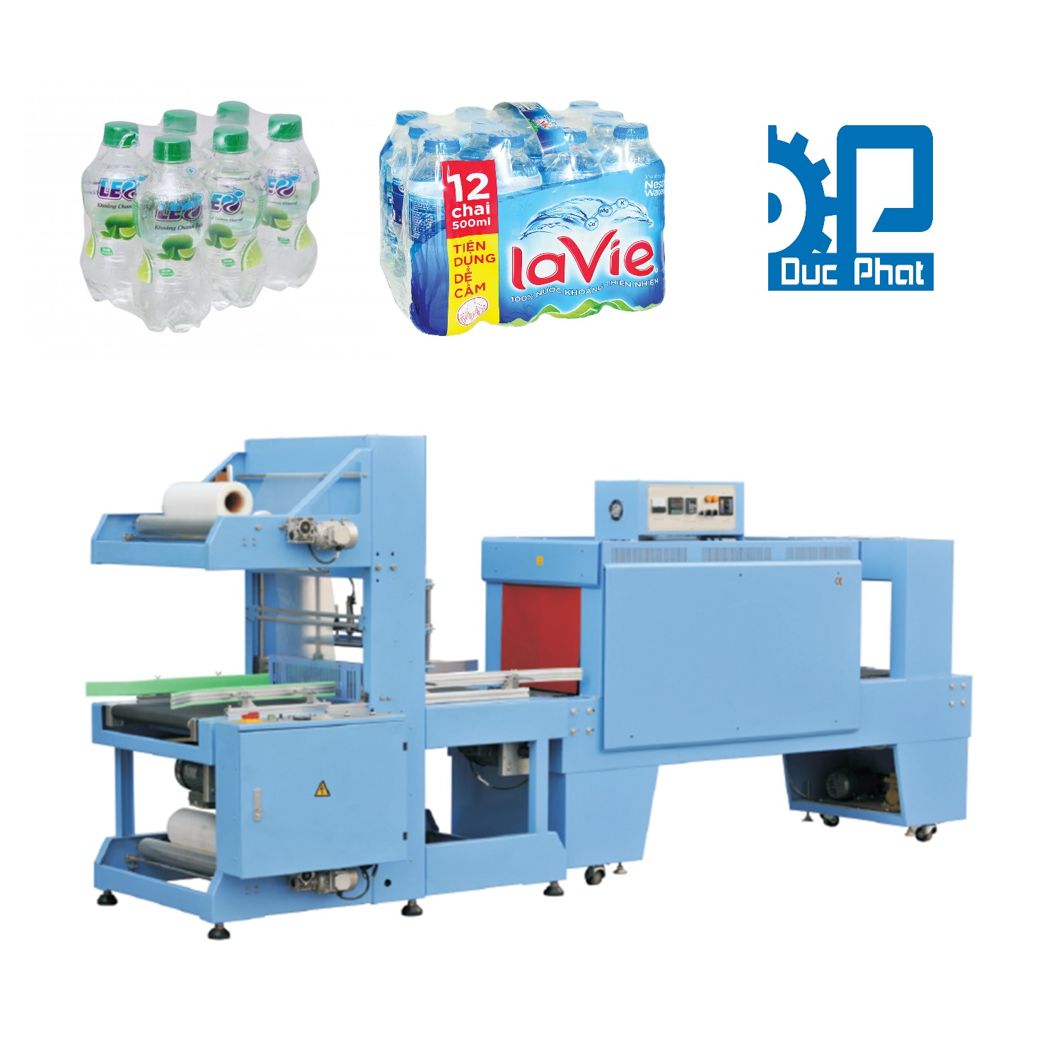 Máy đóng màng co lốc tự động Máy đóng màng co lốc tự động