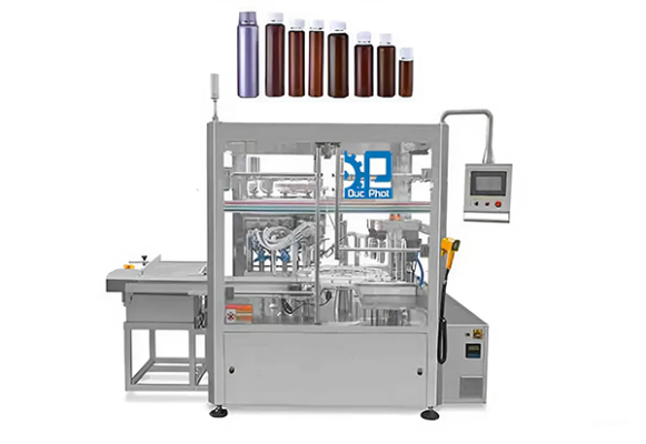 Dây chuyền chiết rót chất tẩy rửa dạng lỏng, sệt