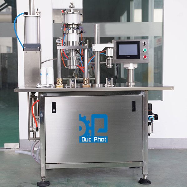 Máy chiết rót nước xịt kính Máy chiết rót nước xịt kính