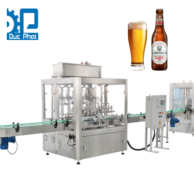 Máy chiết rót bia không cồn đóng chai