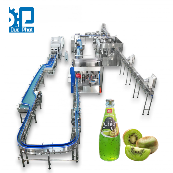 Máy chiết rót nước ép kiwi đóng chai