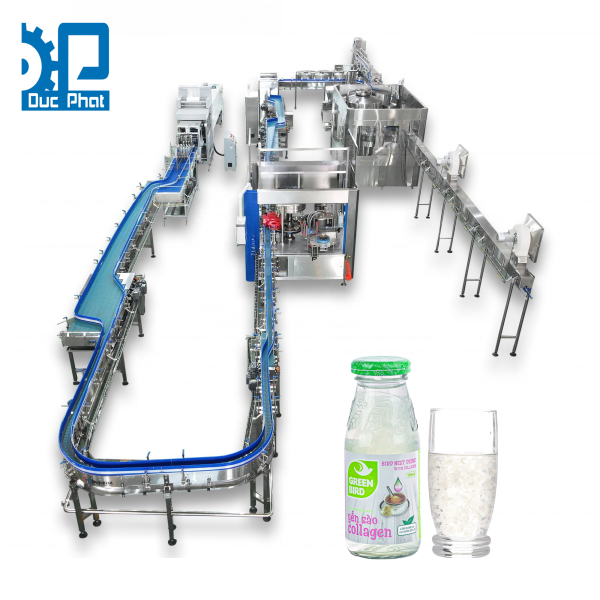 Máy chiết rót nước yến đóng chai