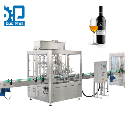 Máy chiết rót rượu sherry đóng chai