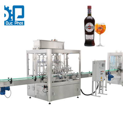 Máy chiết rót rượu vermouth đóng chai