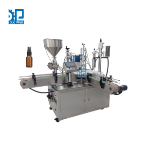 Máy chiết rót đóng nắp dung dịch sát khuẩn